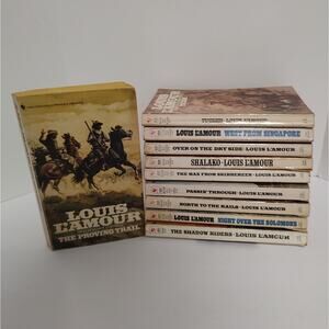 Louis L'amour America's Best Frontier Storyteller Lot/10 Paperback Books